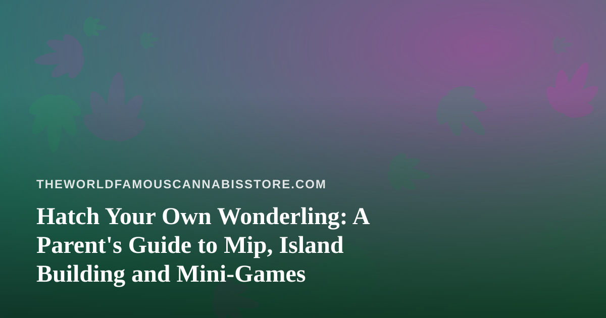Hatch Your Own Wonderling: A Parent’s Guide to Mip, Island Building and Mini-Games